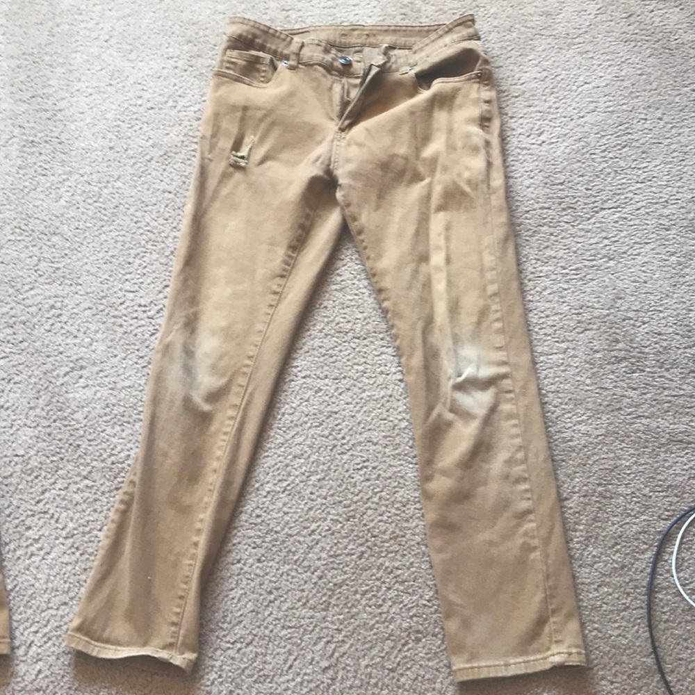 Men’s Size 32/30 Carbon Khaki Tan Pants
